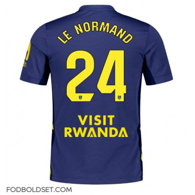 Atletico Madrid Robin Le Normand #24 Udebanetrøje 2025-26 Kortærmet Atletico Madrid Robin Le Normand #24 Udebanetrøje 2025-26 Kortærmet